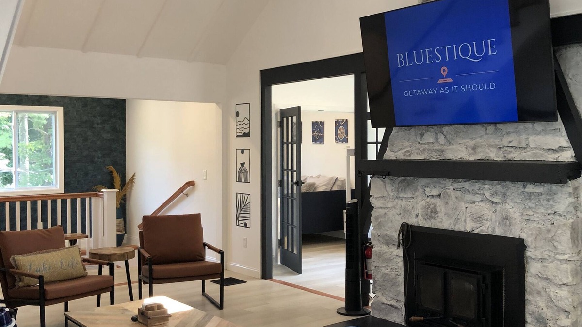 Lake Carmel Ski Chalet | Lux Haven Oasis retreat just 1 Hr from NYC Fully Furnished Rental in Carmel, NY!