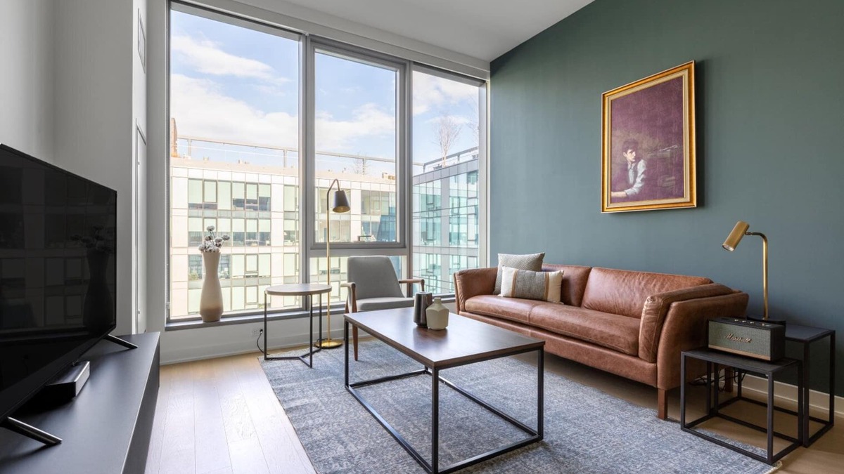 Navy Yard Apartment | Lux Navy Yard 1BR w/Gym, Doorman, W/D, nr. Metro, by Blueground
