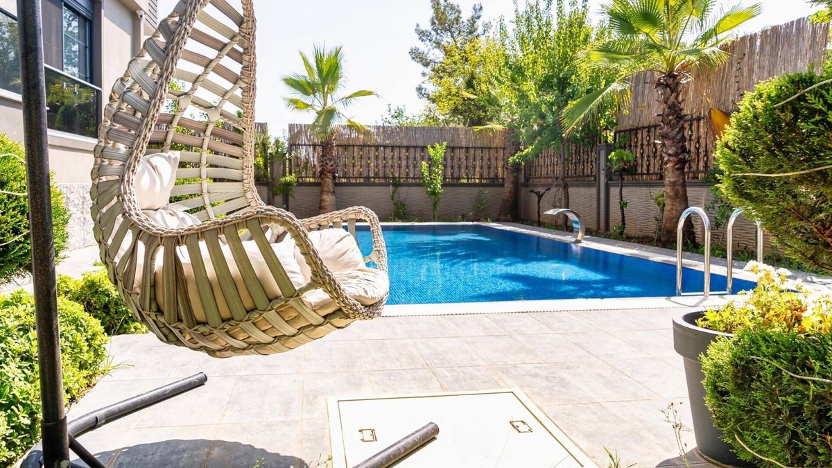 Dosemealti Villa | Lux Villa w Balcony Pool Sauna Garden in Antalya