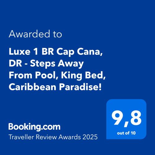 Cap Cana Marina Apartment | Luxe 1 BR Cap Cana, DR - Steps Away From Pool, King Bed, Caribbean Paradise!