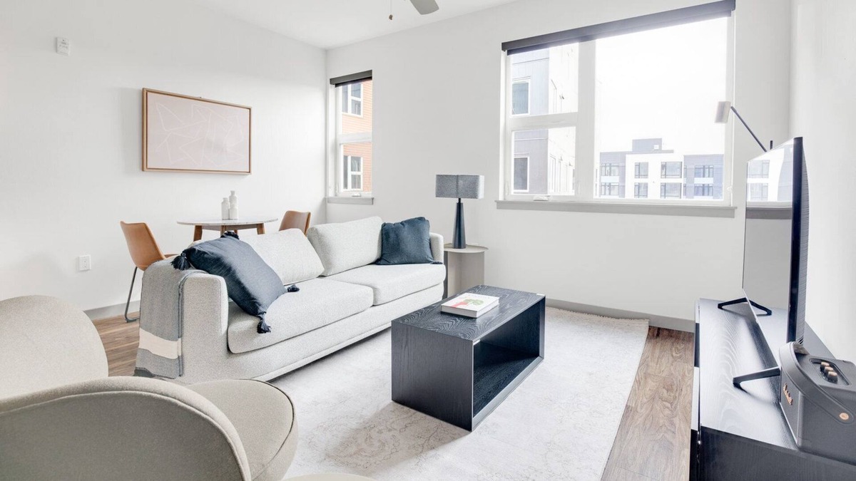 Old Ballard Apartment | Luxe Ballard 1BR w/ Gym, BBQ & A+ Views, blocks to dining, by Blueground