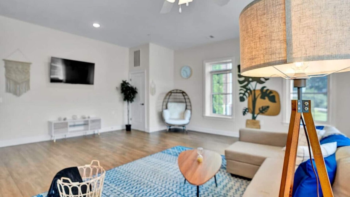 East Stroudsburg Apartment | Luxe Bohemian Sanctuary