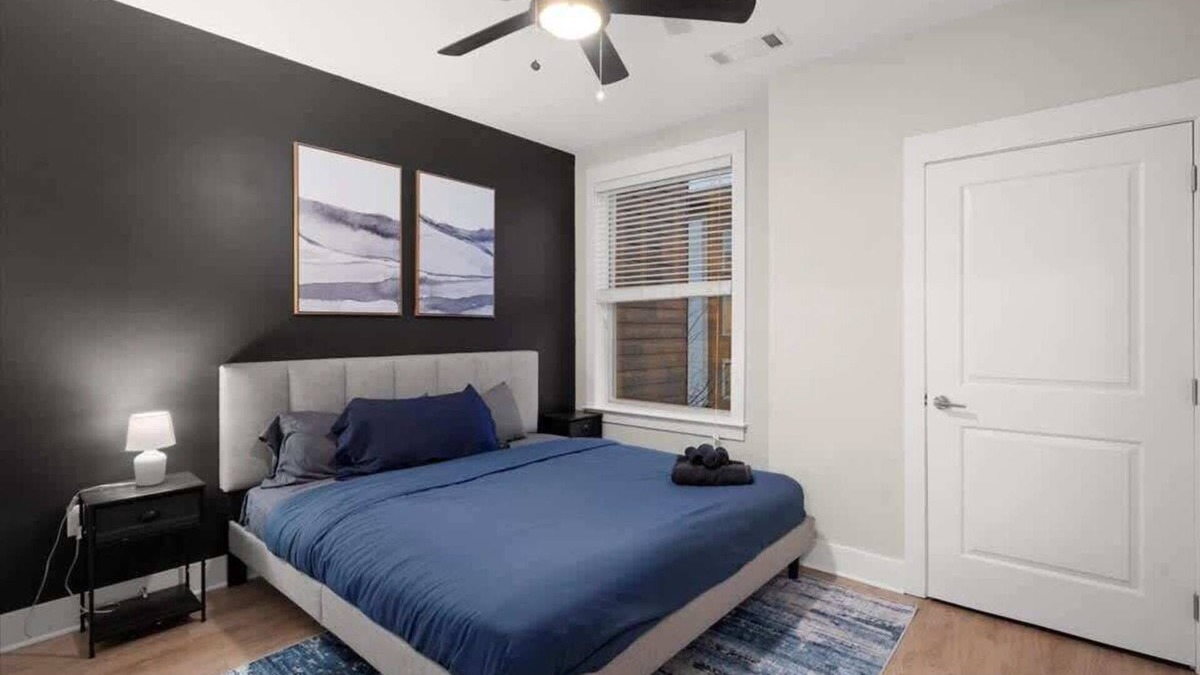 Charlotte Apartment | Luxe King 2BR Suite in Waverly Charlotte!