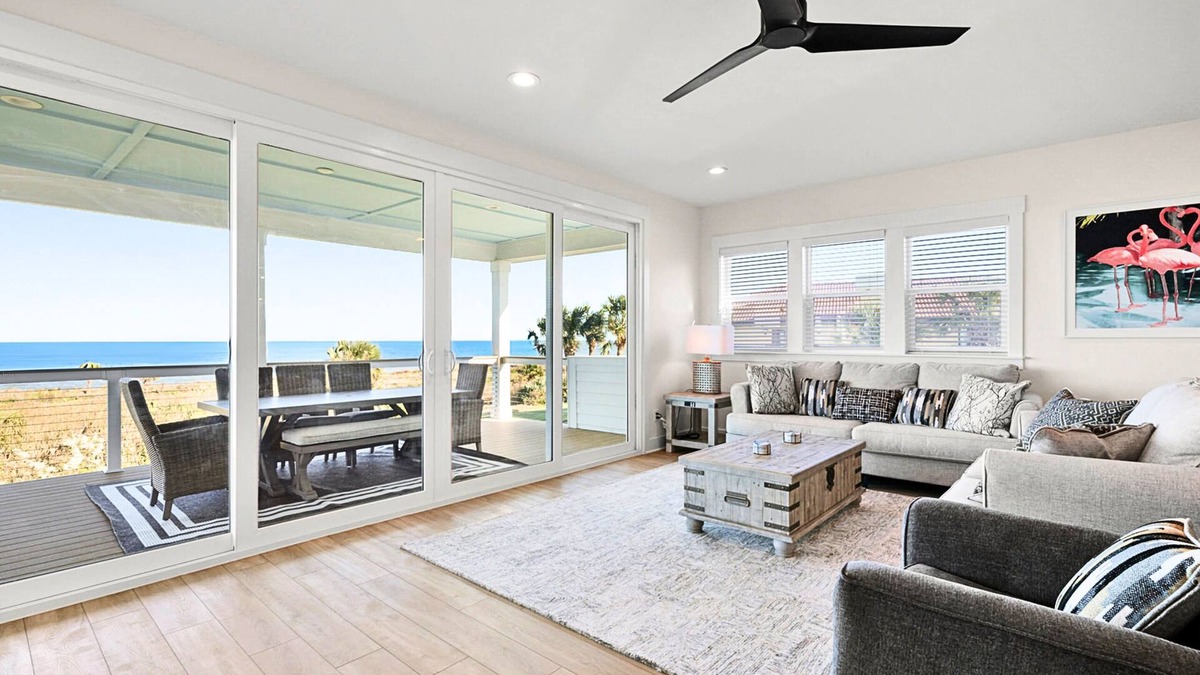 Palm Coast House | Luxe + Modern Beachfront Home With Stunning Ocean Views
