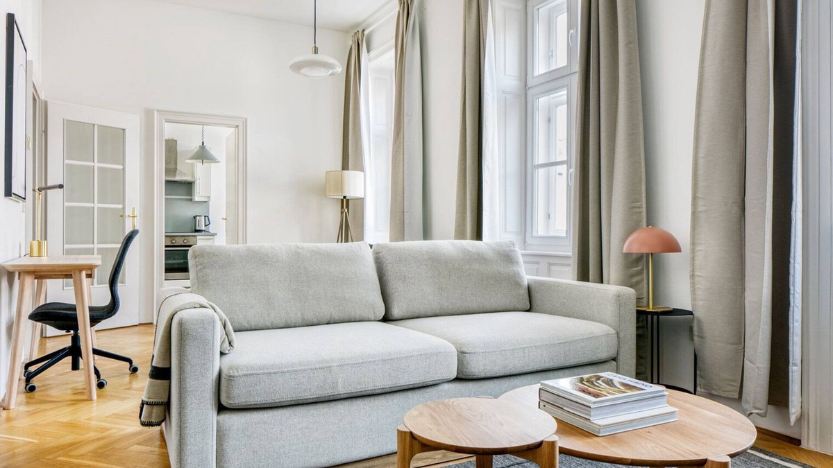 Schottenfeld Apartment | Luxe Neubau Studio w/Elevator, near shops, Metro U3, U6, by Blueground