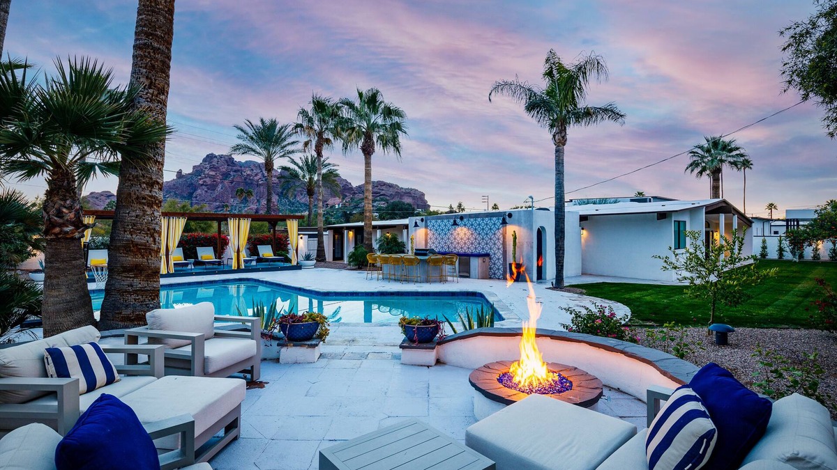 Marion Estates House | Luxe Private Retreat w/Pool & Camelback MTN Views near Biltmore, PV, Arcadia