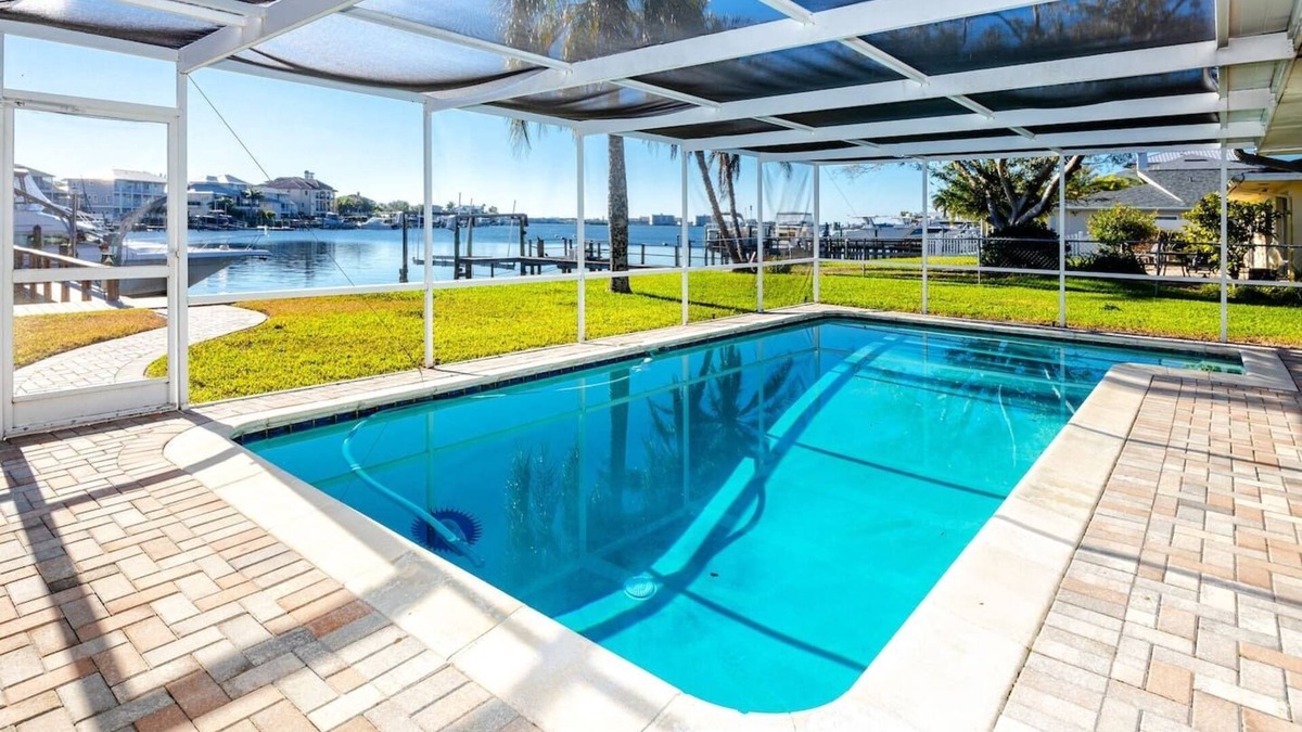 Ozona House | Luxe Private Waterfront Getaway with Pool in Ozona
