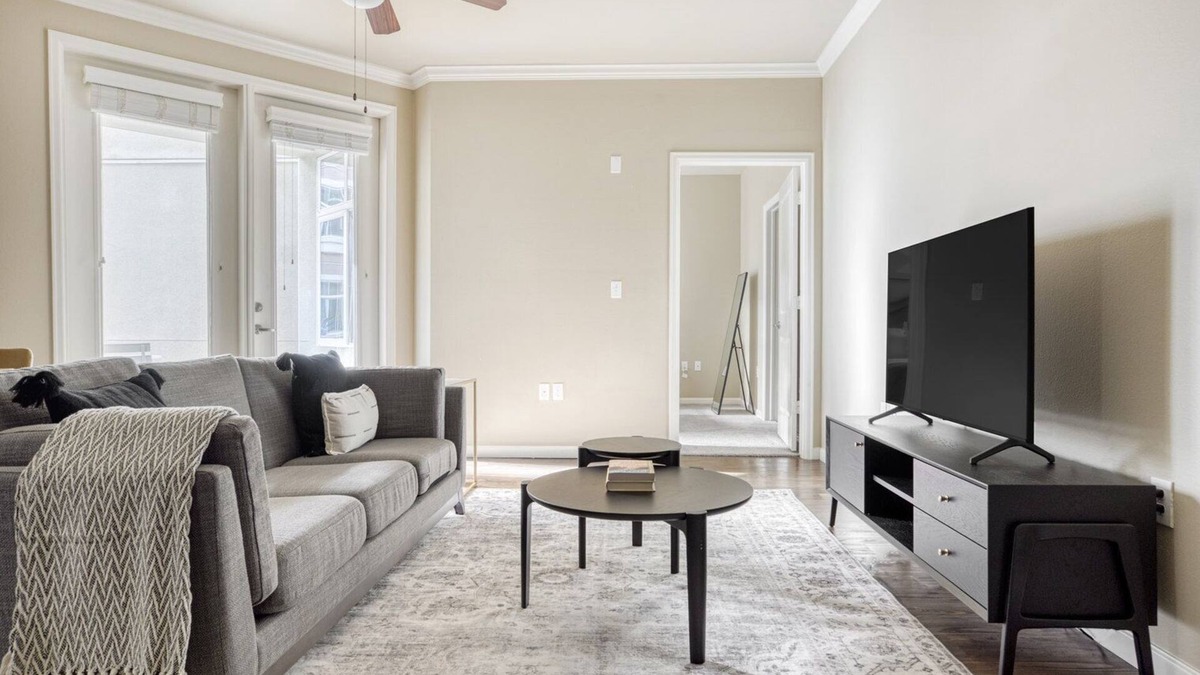 North San Jose Apartment | Luxe San Jose 2BR w/Gym, Pool & W/D, near Samsung & Cisco, by Blueground