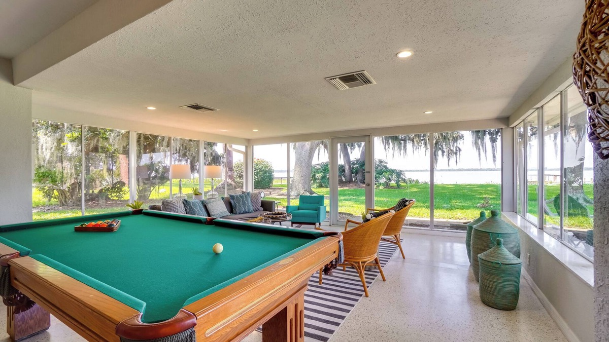 Tavares House | Luxe Waterfront Oasis w/Dock - Direct Lake Access