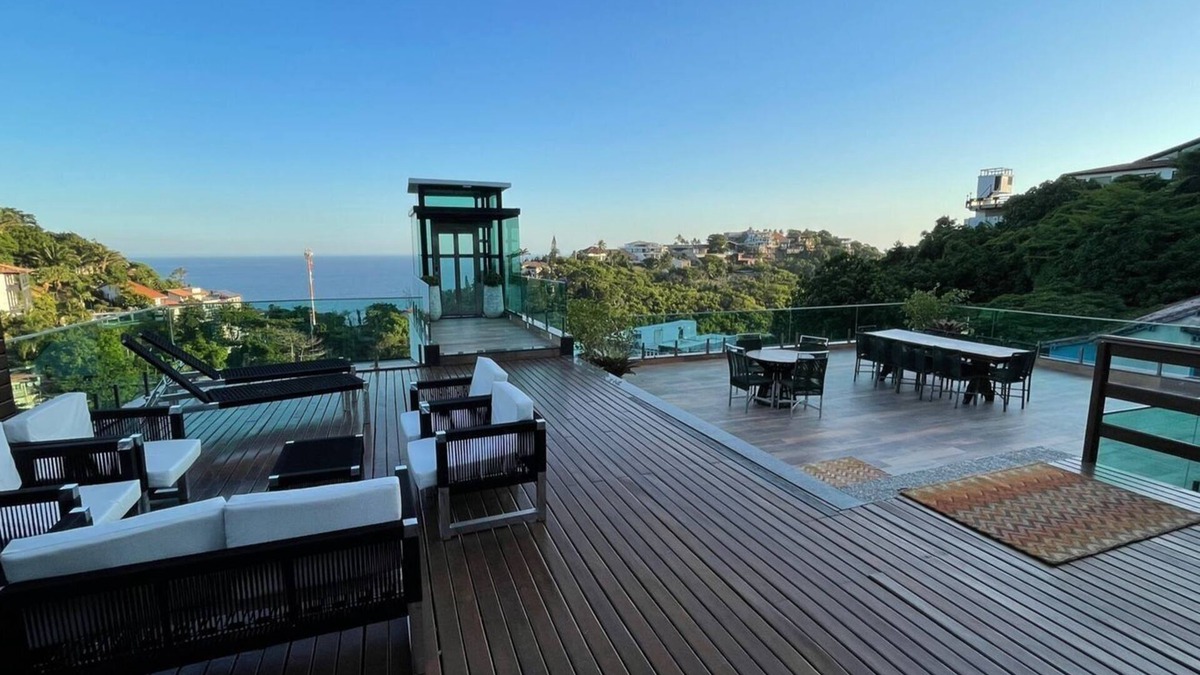 Joatinga House | LUXOBRASIL #RJ752 Mansion Le Joux 04 Suites and 02 Rooms Joá Seasonal Rent
