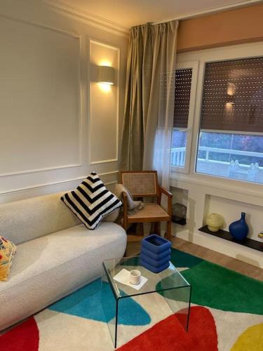 Sartrouville Apartment | Luxueux Studio Neuf-Balcon-6min Gare-15min Paris