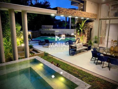 Riviera de Sao Lourenco House | Luxuosa Casa 5 Suítes, Piscina e Jacuzzi - Riviera