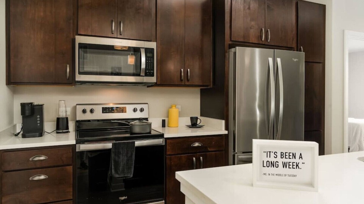 Plato Center Apartment | Luxurious 2 BD2BA -WFH Equipped
