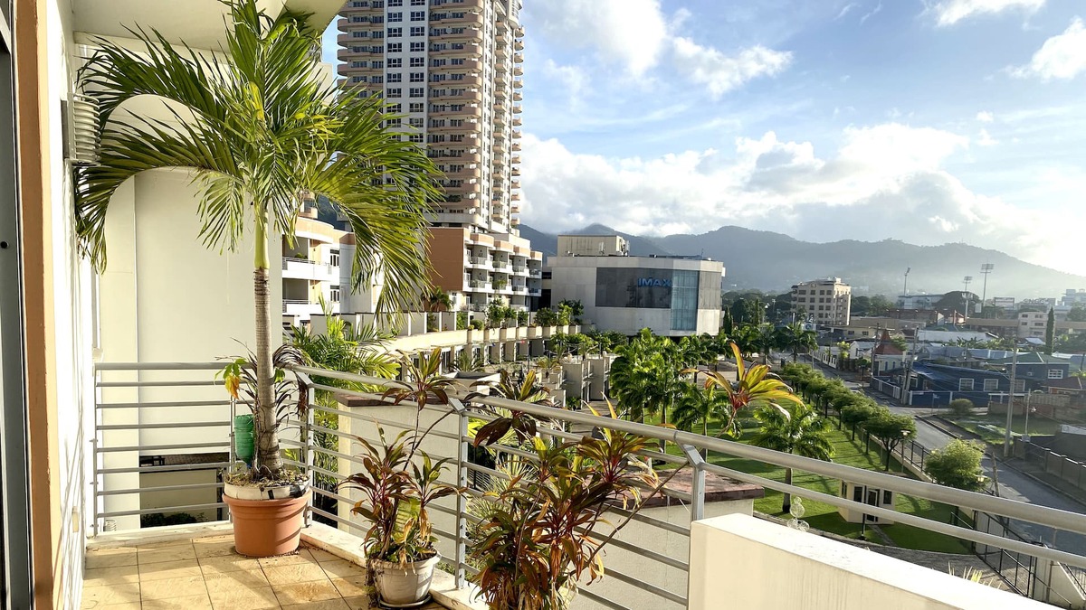 Port of Spain Condo | Luxurious 2 bedroom with breath taking city view