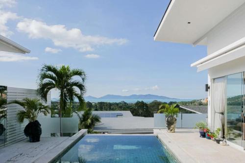 Bophut Hills Villa | Luxurious 3br Villa With Sea & Jungle Views