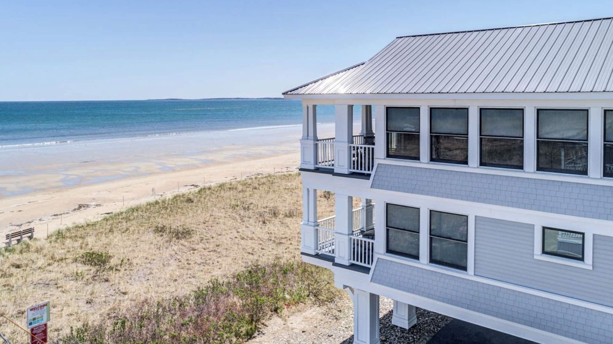 Old Orchard Beach House | Luxurious Beachfront House - spectacular ocean views - w/indoor elevator