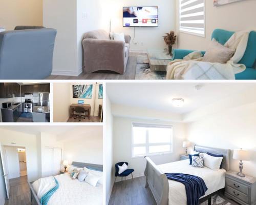 Brampton Apartment | Luxurious Condo Apartment 2BRs-1BAs-1Office with free parking