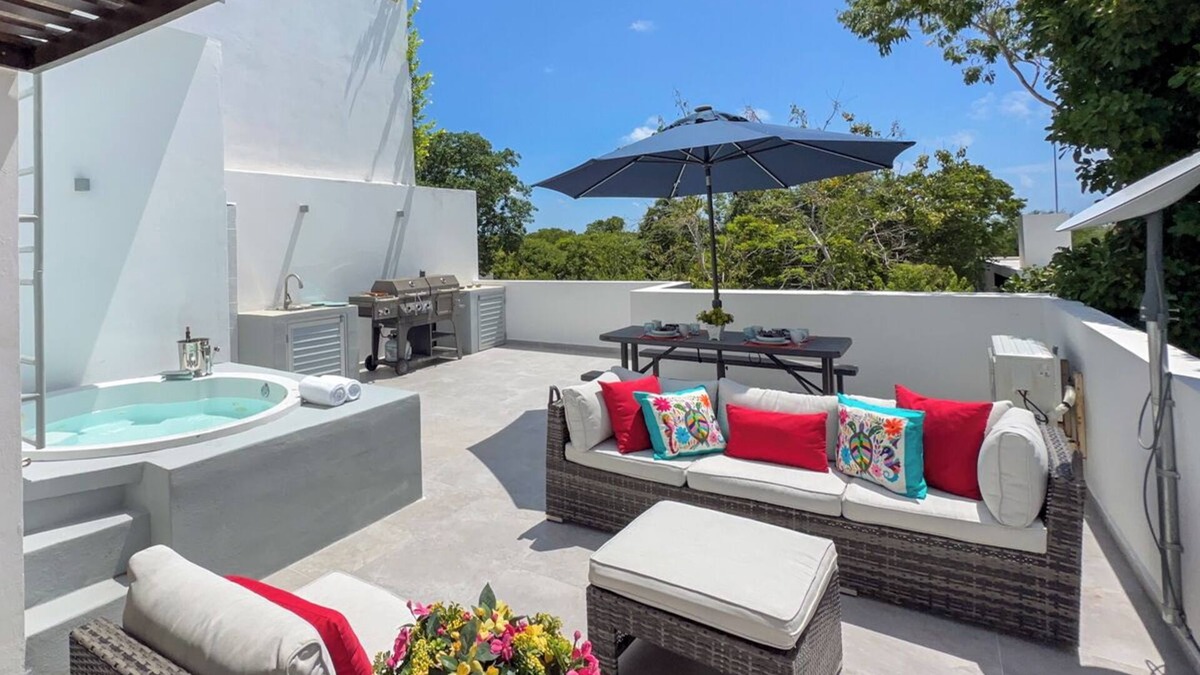 Jimenez House | Luxurious Home in the prestigious gated community of Aldea Ha, Puerto Morelos