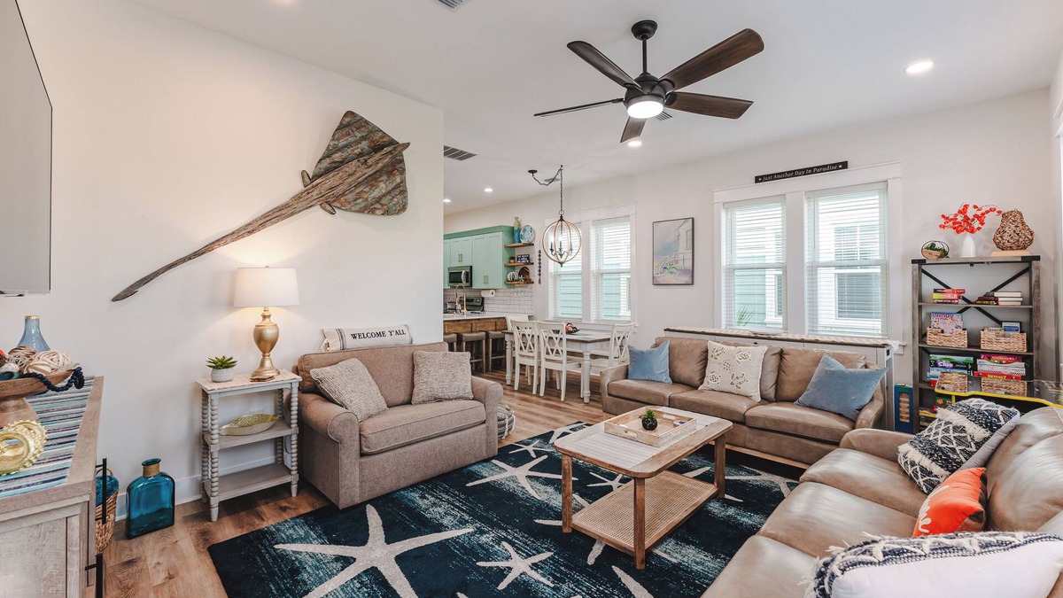 Waterside Village House | Luxurious House on the Canal, Pool, Hot Tub, steps to BEACH