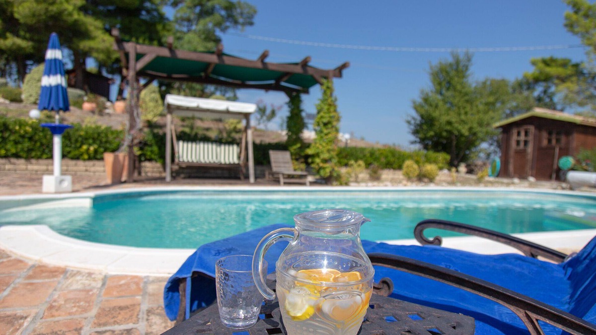 Citta Sant'Angelo Villa | Luxurious Hilltop Villa, swimming pool, glorious panoramic views and olive grove