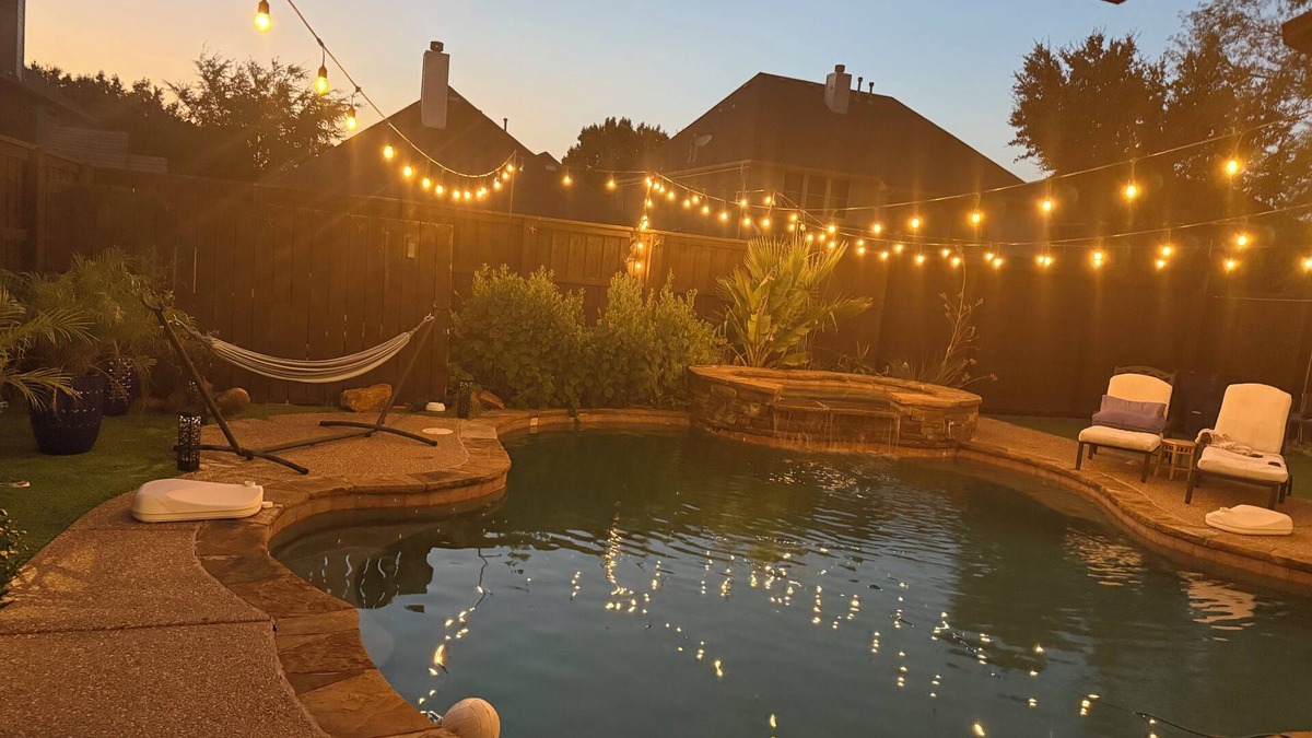 Frisco Villa | Luxurious Oasis in Frisco with Heated Pool, Jacuzzi, Media Room &Grill.