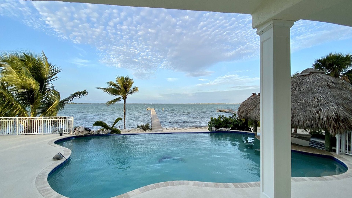 Summerland Key House | Luxurious, Private, Oceanfront, Gated Home