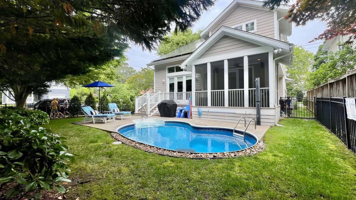 South Rehoboth House | LUXURIOUS RENTAL WITH HEATED, SALT-WATER POOL - 228 NORFOLK, REHOBOTH BEACH