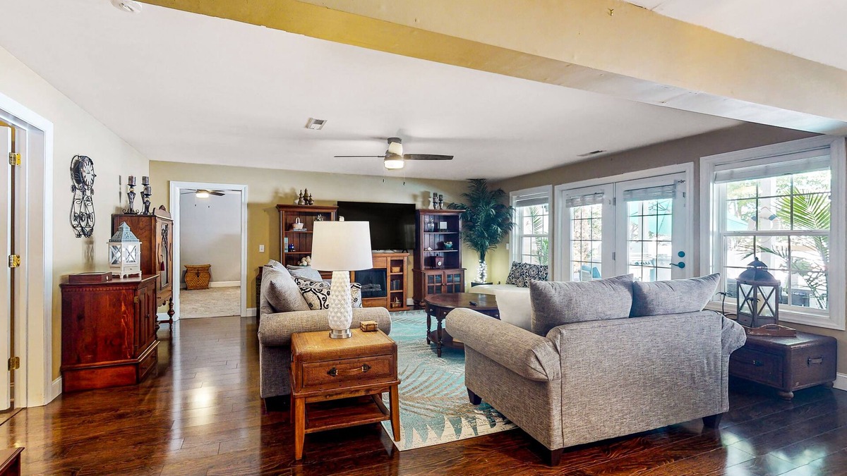 Graysville House | Luxurious single-level retreat with private pool, oasis yard, & AC