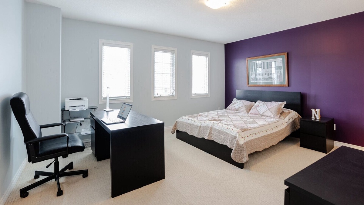 Guelph House | Luxurious, Stylish Master bedroom