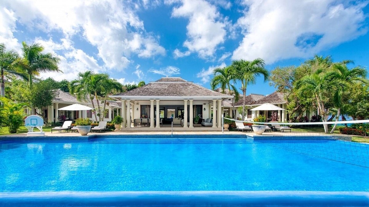 Tryall Villa | Luxurious, Stylish Villa, Magnificent Sea & Sunset Views, Heated Pool & Saltwater Spa in Montego Bay