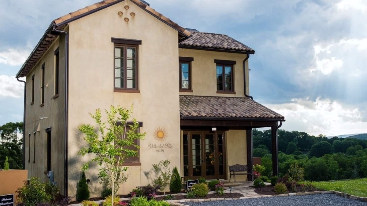 Dahlonega Villa | Luxurious Tuscan Inspired Villa in Montaluce Winery & Estates