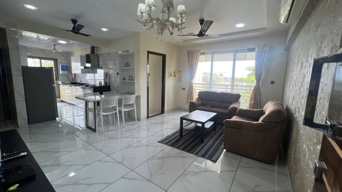 Belapur Apartment | LUXURIOUS Two Bedroom Fully Furnished Apartment with Amazing Views on Hill Top.