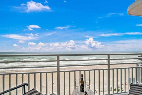 Brush - Stewarts House | Luxury 12th Floor 2 BR Condo Direct Oceanfront Wyndham Ocean Walk Resort Daytona Beach | 1201