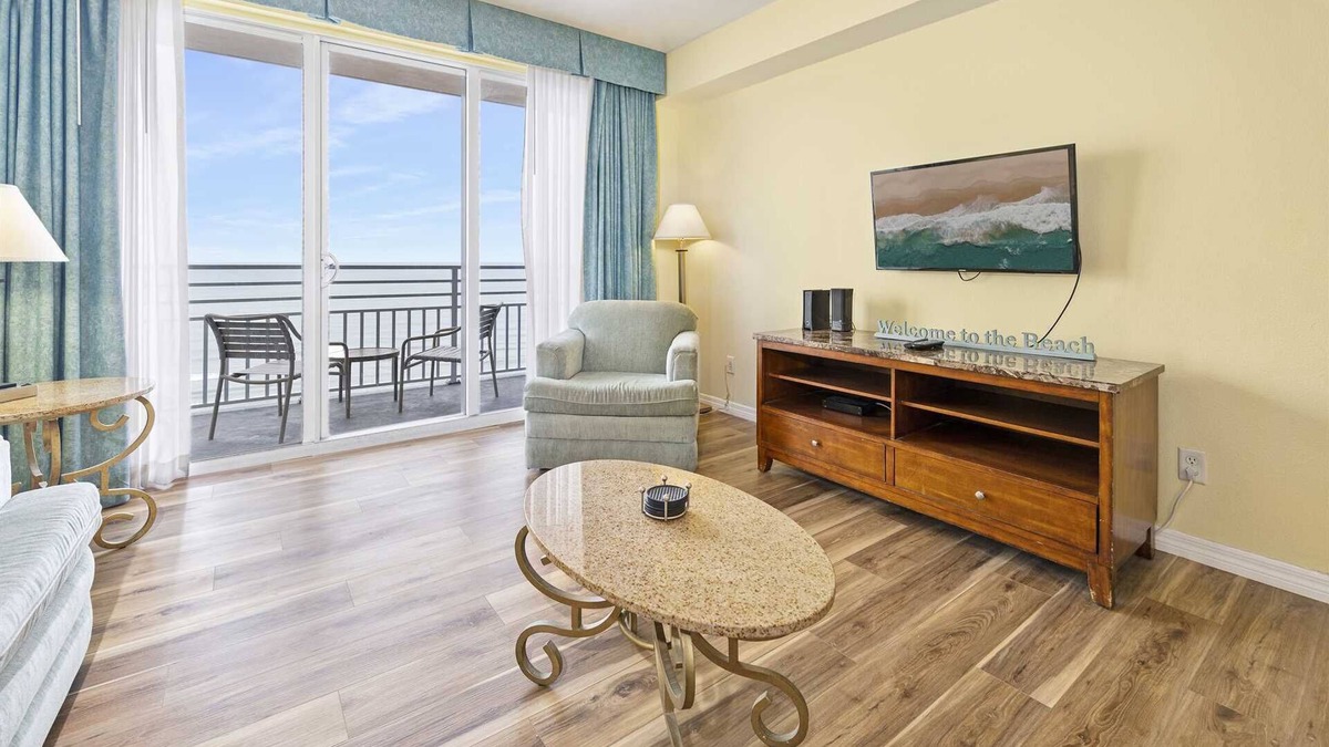 Brush - Stewarts Condo | Luxury 17th Floor 1 BR Condo Direct Oceanfront Wyndham Ocean Walk Resort Daytona Beach | 1702
