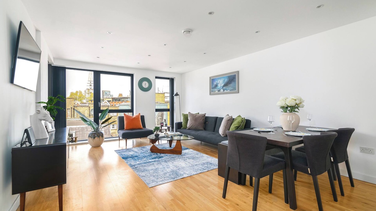 Portsoken Apartment | Luxury 2-Bedroom Penthouse in Central London