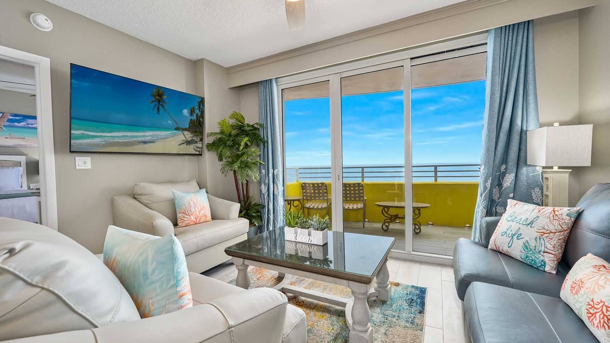 Brush - Stewarts Condo | Luxury 21st Floor 3 BR Condo Direct Oceanfront Wyndham Ocean Walk Resort Daytona Beach | 2123