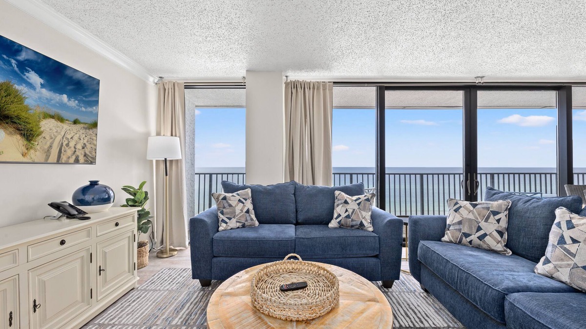 West Panama City Beach Condo | Luxury 2BR/2BA Beachfront Condo, Full Access to Kid-Friendly Resort