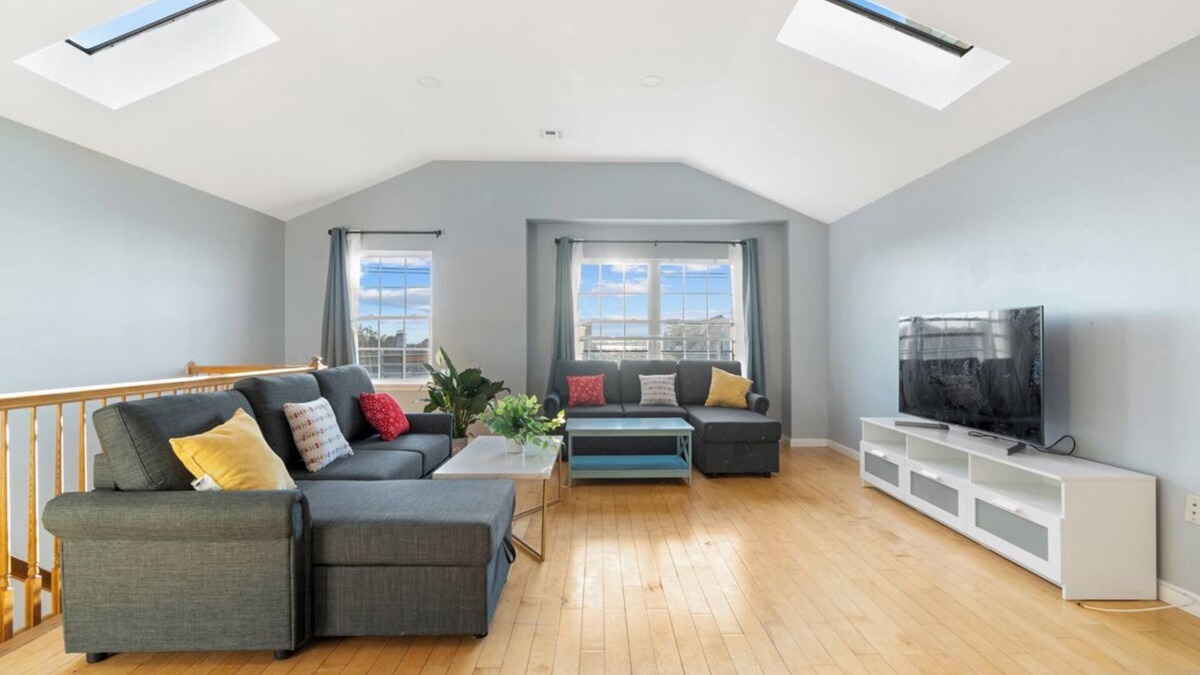 Jersey City Apartment | LUXURY 3BR/2BA 5 BEDS APARTMENT NO CLEANING FEE