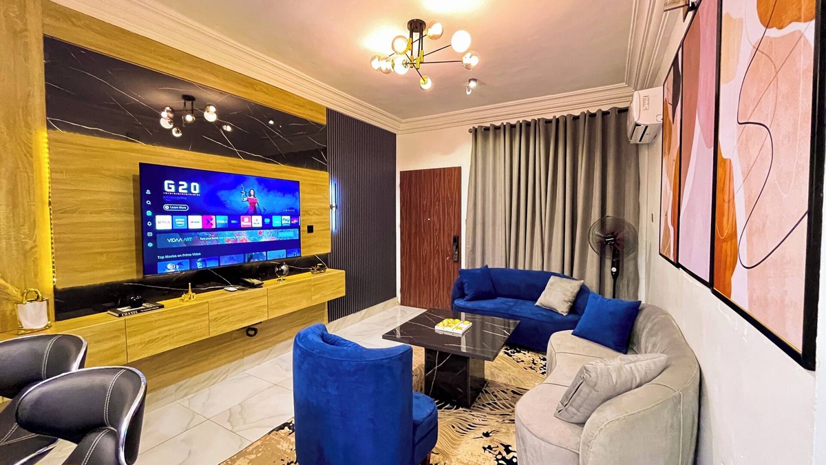Ojodu Apartment | Luxury 3BR Ensuite Apartment 24/7 Power Fast WiFi Secure Estate Ikeja Lagos