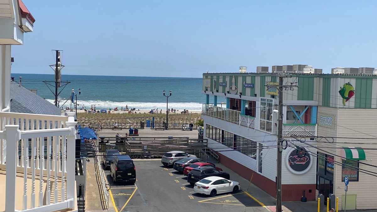 Seaside Heights House | Luxury 4BR with Ocean Views steps from Boardwalk! Beach passes + linens included