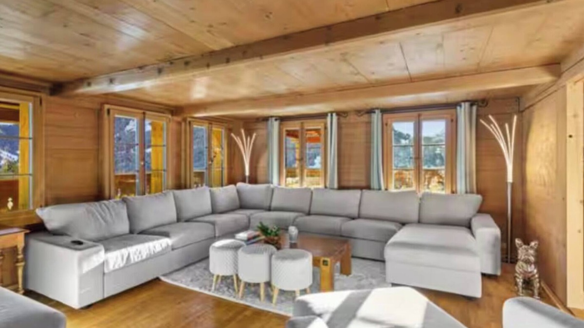 Chateau-d'Oex Ski Chalet | Luxury 5 Bedroom panoramic Chalet - Near Gstaad