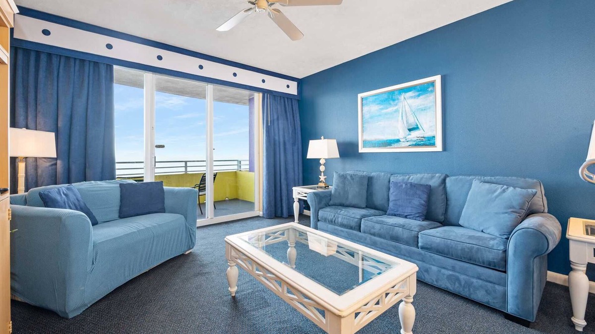 Brush - Stewarts Condo | Luxury 6th Floor 1 BR Condo Direct Oceanfront Wyndham Ocean Walk Resort Daytona Beach | 609