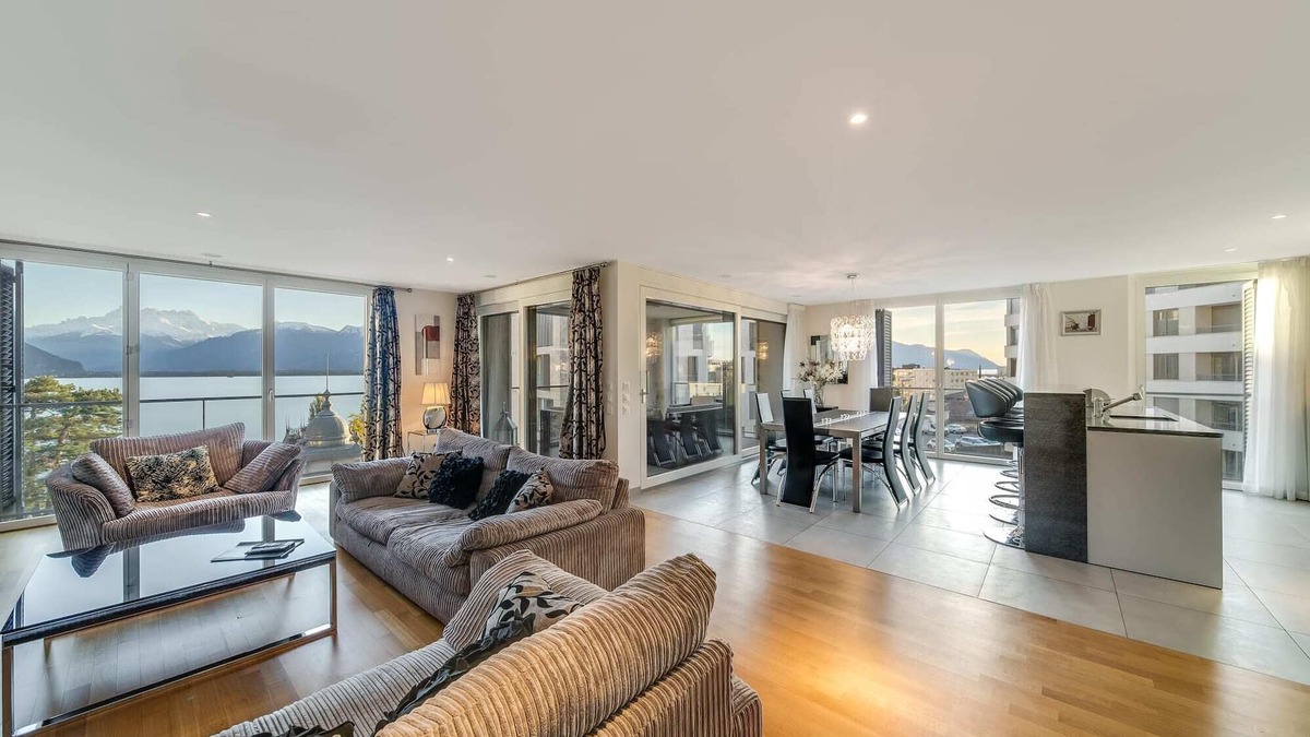 Montreux Apartment | Luxury Apartment in Montreux with Panoramic Views