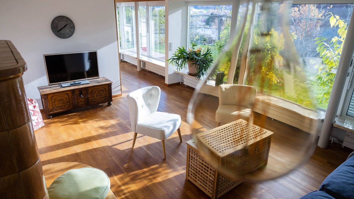 Wittenbach Apartment | Luxury apartment with terrace and garden free parking smart TV etc
