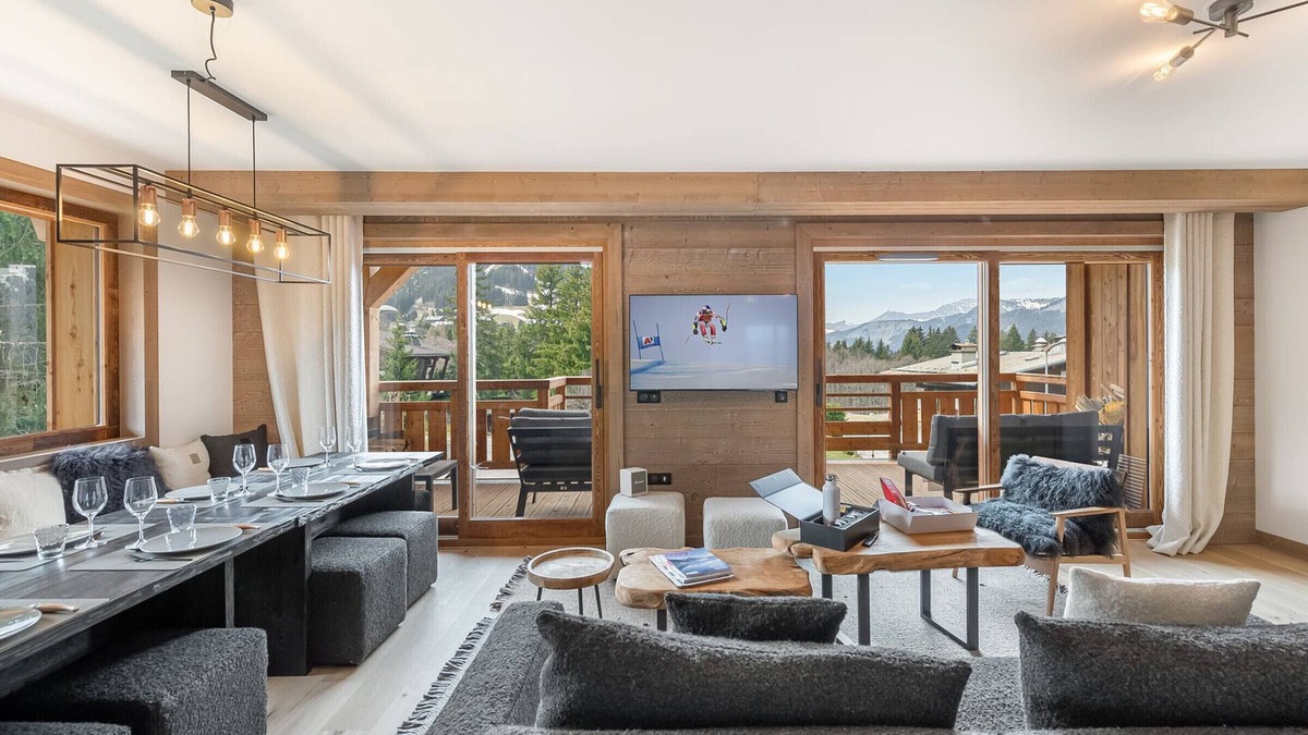 Le Planellet Apartment | Luxury Apartments at KSAR Residence, Mont d'Arbois, Megève - Close to Ski Lifts & Town Center