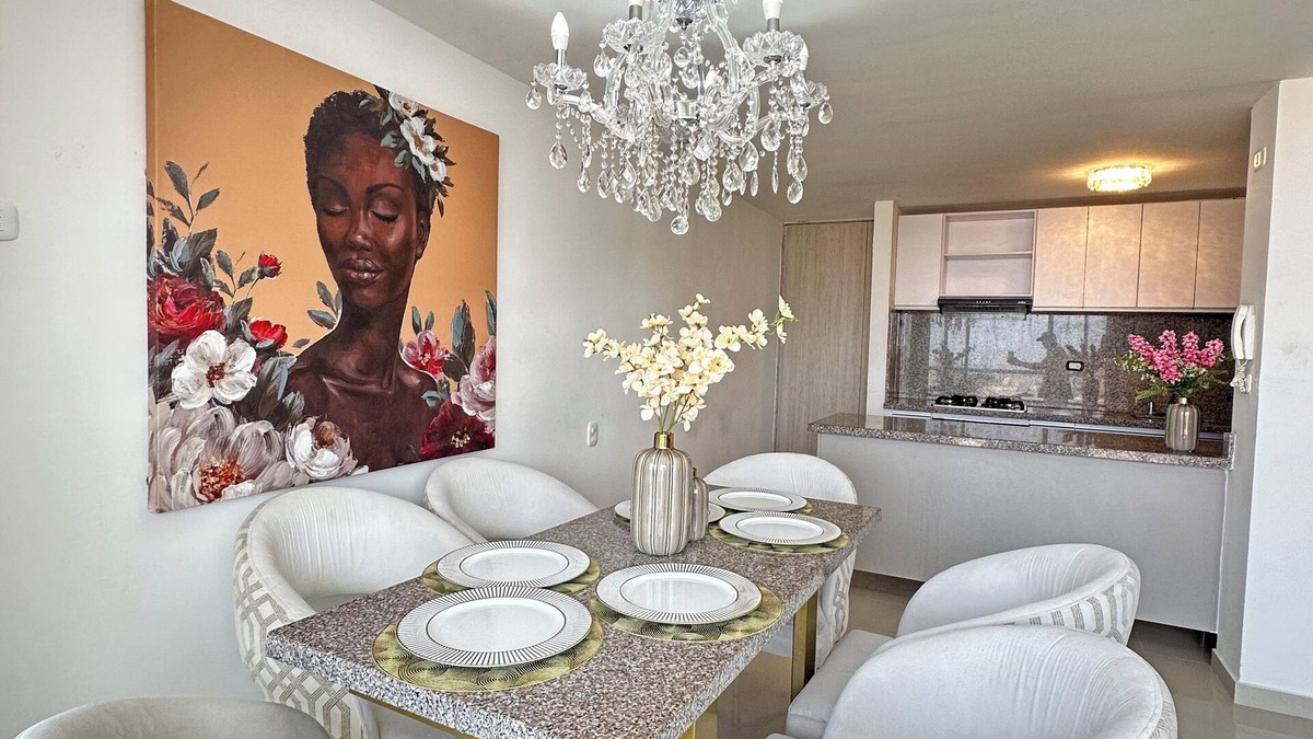 Boston Apartment | Luxury Barranquilla norte, 3 private parking, 4 air conditioned, river view