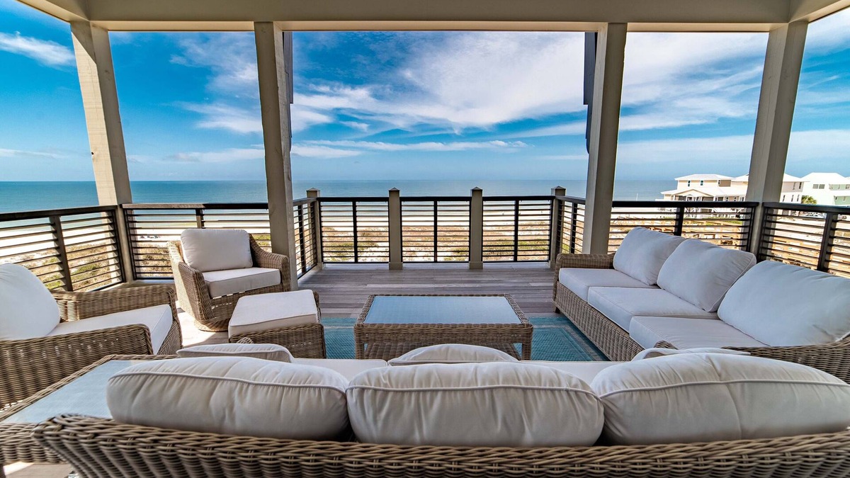 Cape San Blas House | Luxury beach-front home, gourmet kitchen, private pool, gated community, gear