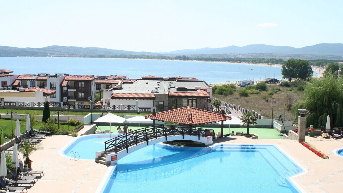 Sozopol Condo | Luxury beachside penthouse near Sozopol w/sea view terraces & resort amenities.