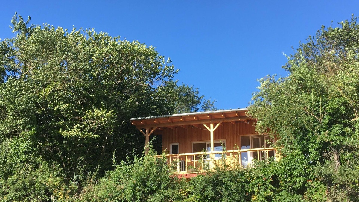 Tannay Ski Chalet | Luxury cabin with covered terrace and panoramic view
