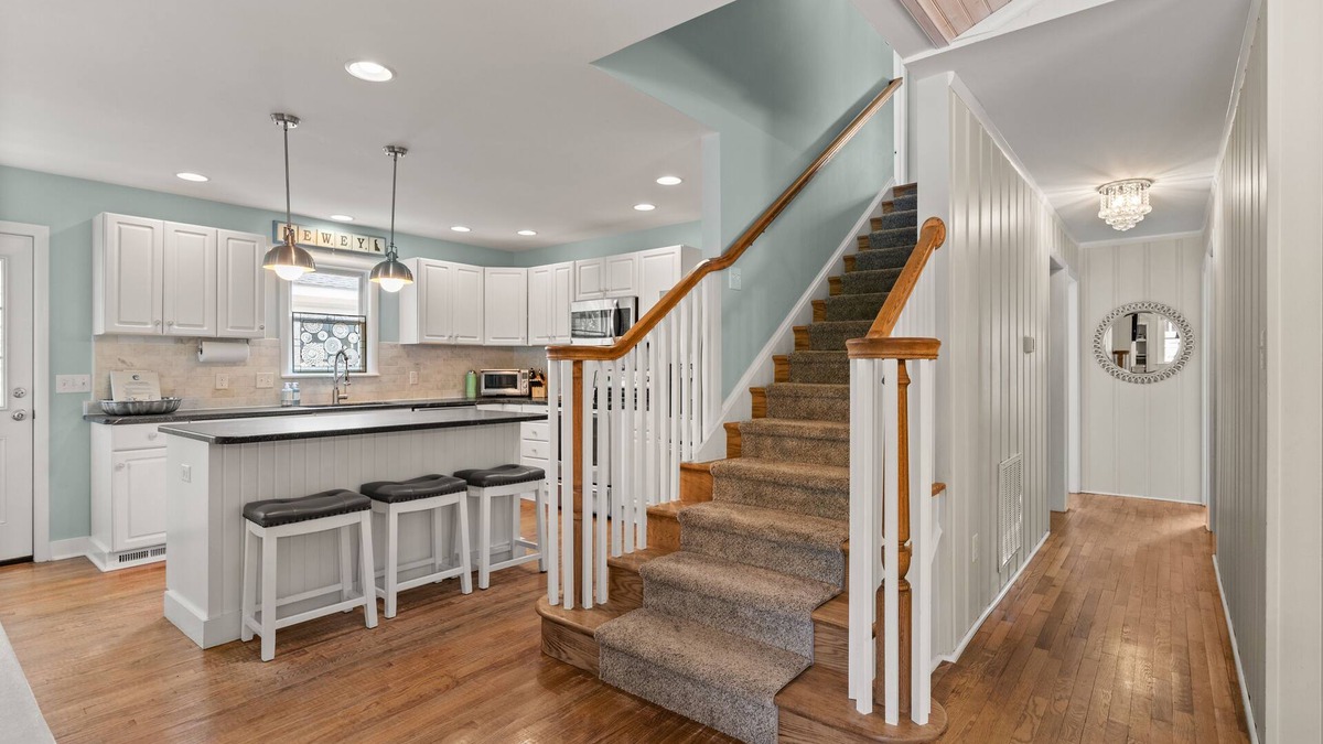 Rehoboth by the Sea House | Luxury cottage, beach blk, 7BR, heated in-ground pool, firepit, linens included!